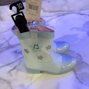 Bluey light up Cowgirl Boots with Star Accents